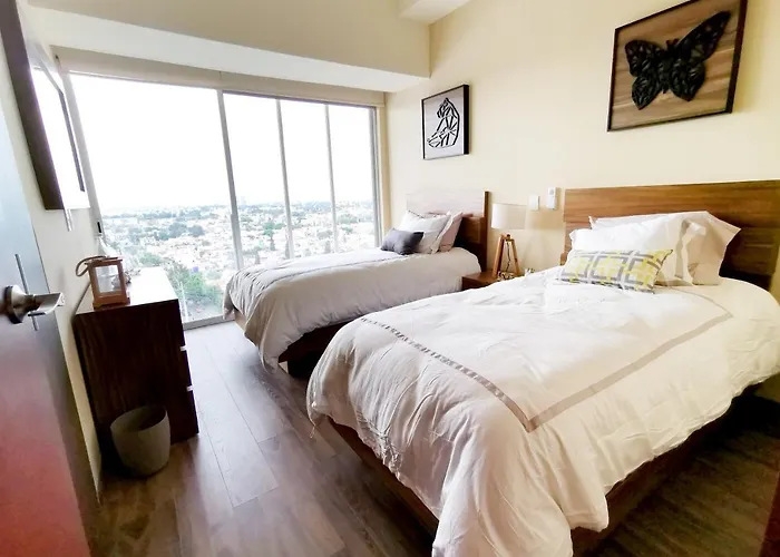 Realsky - Top Floor Condo - 5 Min Plaza La Perla Guadalajara